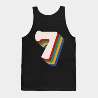 Number 7 Tank Top